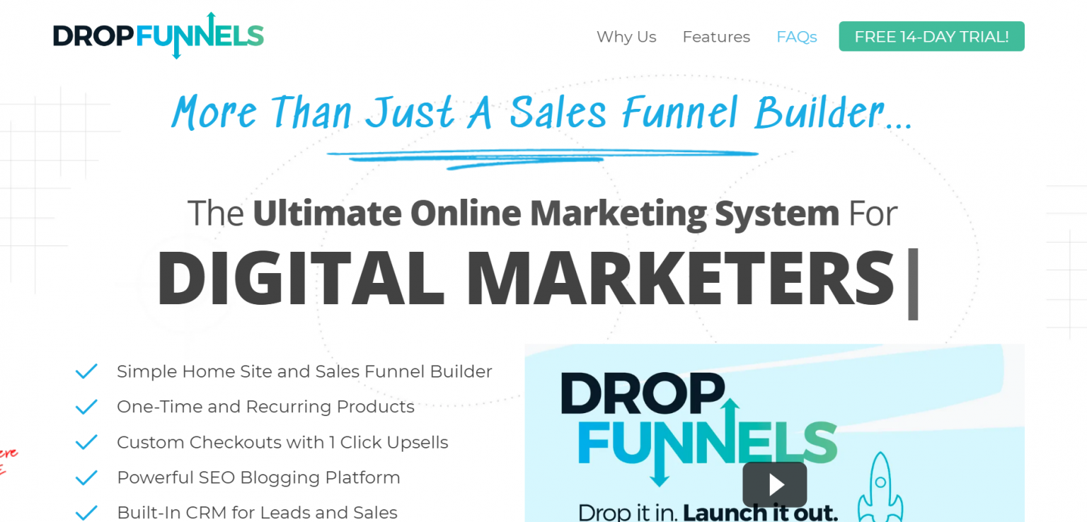 dropfunnels-homepage